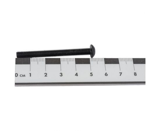 Винт Море-Метизов ISO 7380, класс прочности 10.9, оксид, M5x50 мм,50 шт. VINT738055050M – изображение 4