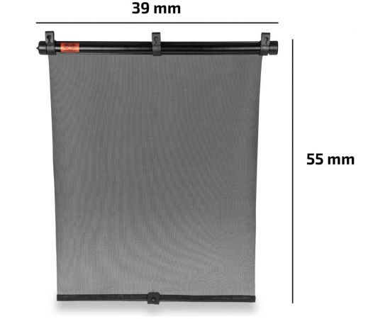 Защита от солнца Heyner PREMIUM 2x44 см, с дополнительной застёжкой-липучкой 512420 – изображение 4