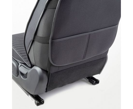 Каркас накидки на переднее сиденье CarPerformance 2 шт., fiberflax/лен CUS-2022 BK/GY – изображение 5