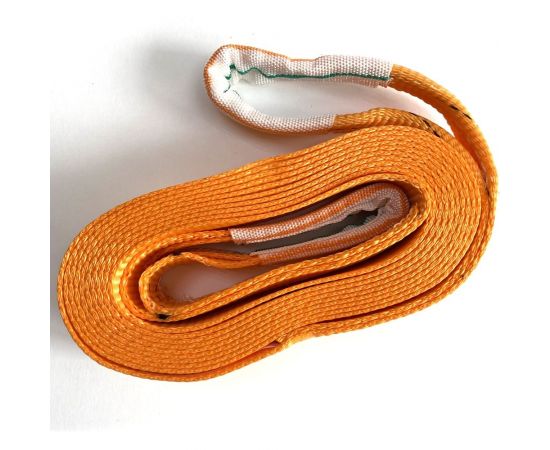 Буксировочный трос ТамбовТехСнаб 3/6т 4м петля/петля 7930105414279 – изображение 5