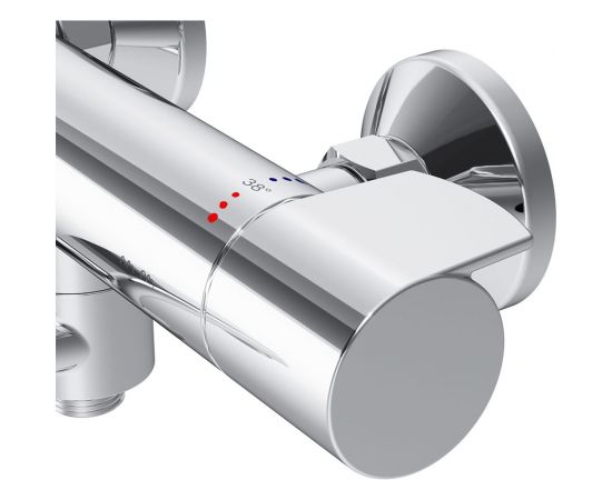 Термостатический смеситель для ванны и душа AM.PM X-Joy хром F85A50000 – изображение 6