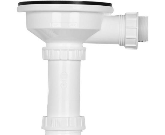 Кухонная мойка из нержавеющей стали WISENT ws37050 (70x50 см) WS37050/WGER010 – изображение 7