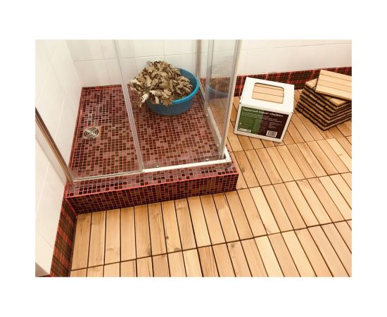 Террасный паркет Арматура Композит doskin термососна, 300x300x25 мм, 9 шт. 4660228920182 – изображение 7