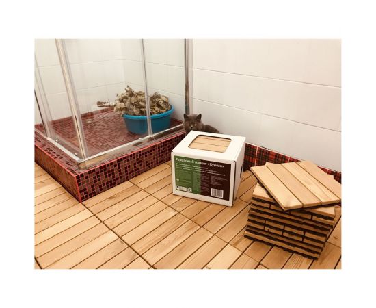 Террасный паркет Арматура Композит doskin термососна, 300x300x25 мм, 9 шт. 4660228920182 – изображение 8