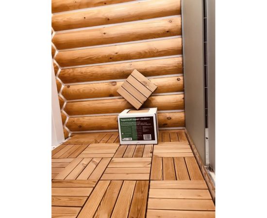 Террасный паркет Арматура Композит doskin термососна, 300x300x25 мм, 9 шт. 4660228920182 – изображение 9