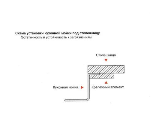 Кухонная мойка из нержавеющей стали WISENT 5050 с дозатором KW35050 WS35050/W405A/WGER010 – изображение 9