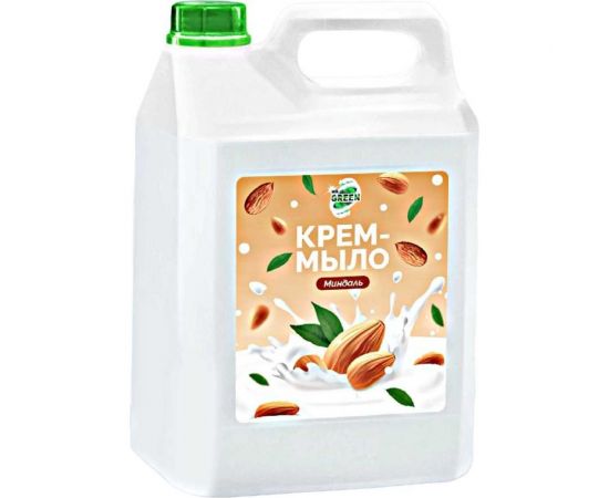 Увлажняющее крем-мыло MR.GREEN Миндальное молочко, 5 л ПНД 73104 