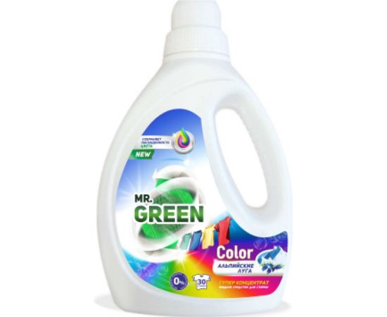 Гель для стирки MR.GREEN Color Альпийские луга, 1.5 л ПНД 73081 