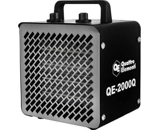 Керамический электрический нагреватель воздуха QUATTRO ELEMENTI QE-2000Q КУБ (1,0/2,0 кВт, 140 м.куб/ч, площадь обогрева 20 м2) 915-960 