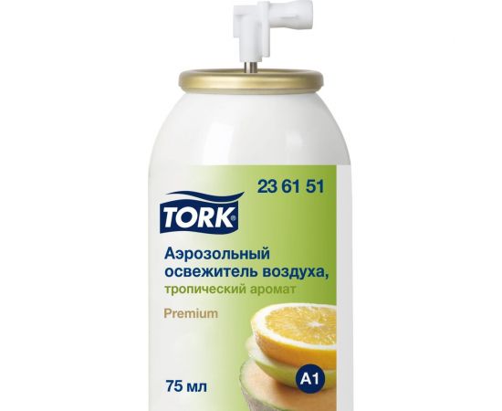 Аэрозольный освежитель воздуха TORK тропический арт 236151 75 мл А1 25624 