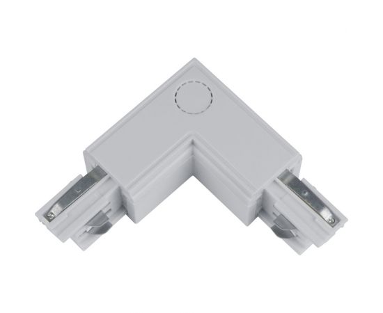 L-образный соединитель для шинопроводов Uniel трехфазный SILVER 1 POLYBAG UBX-A21 9764 