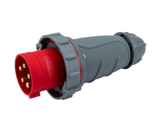 IEK Вилка переносная ССИ-035 63А-6ч/200/346-240/415В 3Р+РЕ+N IP67 MAGNUM PSN02-063-5 