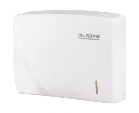 Диспенсер для полотенец ЛАЙМА ORIGINAL Система H2, Interfold, белый, ABS-пластик 605759 