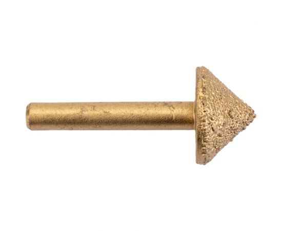 Фреза алмазная V-образная шлифовальная (20х40 мм; хв-к 6 мм) DMV62090 DJTOL 1313 