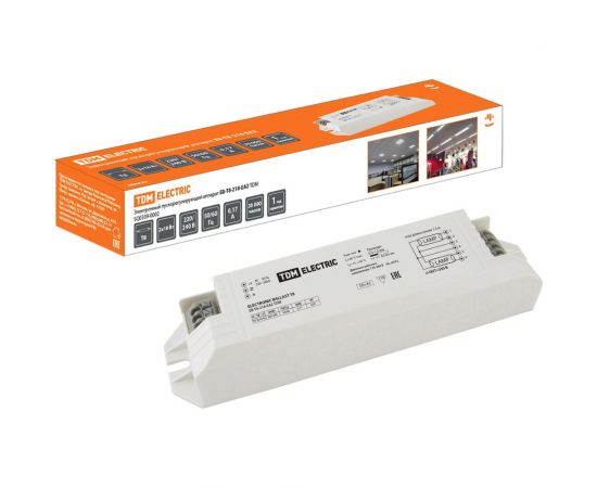 Электронный пускорегулирующий аппарат | дроссель TDM EB-T8-218-EA2 SQ0339-0002 