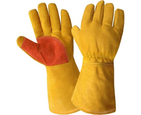 Спилковые краги ГК Спецобъединение СИБИРЬ ЛЮКС Пер 246/11 