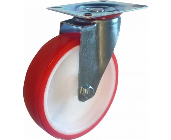 Колесо промышленное поворотное (200 мм; полиуретан; нейлон; PVC Medium) 52200-01-PPU SNP80 MFK-TORG 52023200 