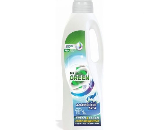 Гель для стирки MR.GREEN Альпийские луга, 1 л ПНД 70523 