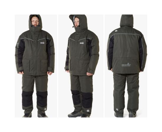 Зимний костюм NORFIN ELEMENT GRAY 03, размер L, 439203-L 