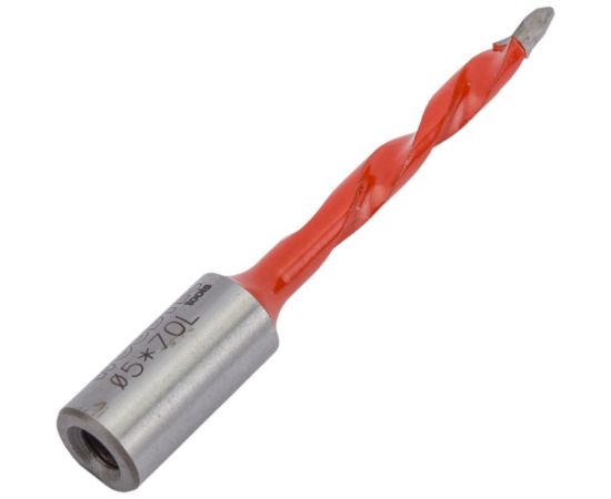 Сверло сквозное 5x35x70 мм, S10x30 мм, L Woodtec ИН 359082 – изображение 2