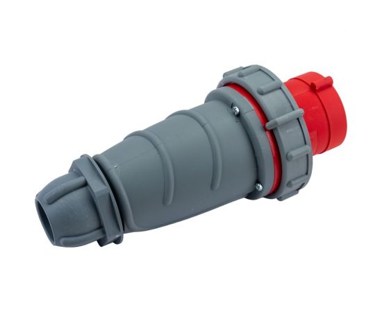 IEK Вилка переносная ССИ-035 63А-6ч/200/346-240/415В 3Р+РЕ+N IP67 MAGNUM PSN02-063-5 – изображение 2