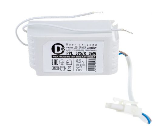 Драйвер Jazzway 85mA для PPL 595/R 36w sw 5005471 – изображение 2