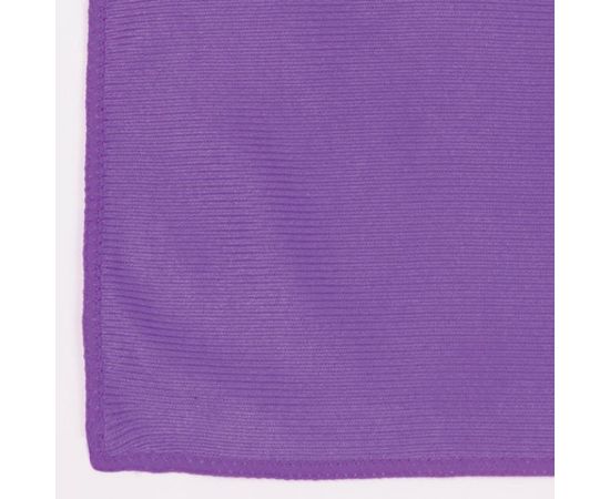 Салфетка для стекол и зеркал ЛАЙМА гладкая микрофибра, 30х30 см, фиолетовая 601248 – изображение 2