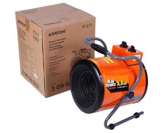 Тепловая электрическая пушка Кратон Жар-пушка Е 5-400-380В 3 09 04 032 – изображение 2