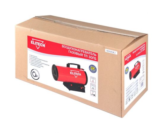 Газовая тепловая пушка Elitech ТП 30ГБ – изображение 25