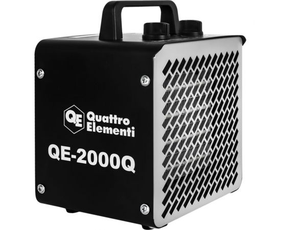 Керамический электрический нагреватель воздуха QUATTRO ELEMENTI QE-2000Q КУБ (1,0/2,0 кВт, 140 м.куб/ч, площадь обогрева 20 м2) 915-960 – изображение 3