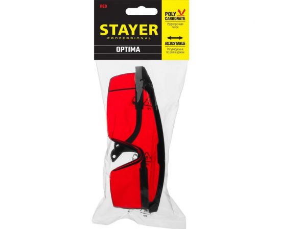 Защитные очки STAYER OPTIMA 2-110457_z01 – изображение 3