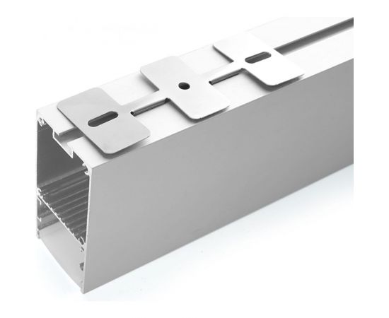 Накладной профиль FERON для светодиодной ленты CAB267 «накладной», цвет серебро, 10378 – изображение 3