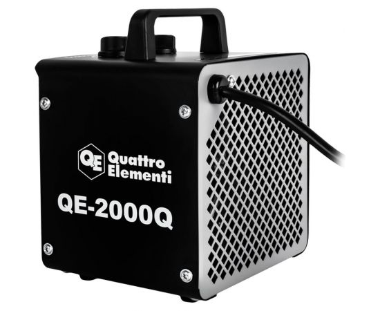 Керамический электрический нагреватель воздуха QUATTRO ELEMENTI QE-2000Q КУБ (1,0/2,0 кВт, 140 м.куб/ч, площадь обогрева 20 м2) 915-960 – изображение 4