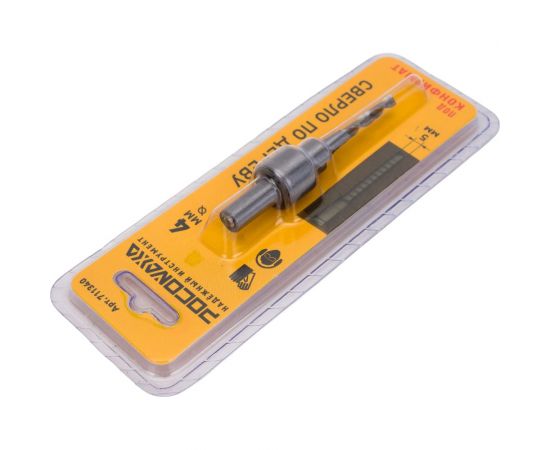 Сверло по дереву под конфирмат 4 мм РОСОМАХА 711340 – изображение 4