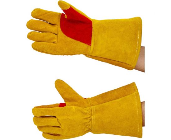 Спилковые краги ГК Спецобъединение СИБИРЬ ЛЮКС Пер 246/11 – изображение 5