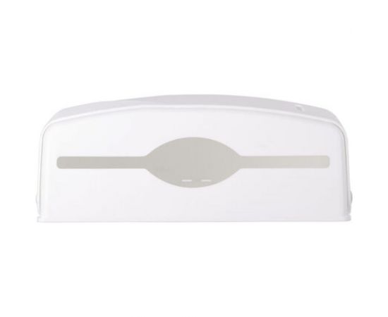 Диспенсер для полотенец ЛАЙМА ORIGINAL Система H2, Interfold, белый, ABS-пластик 605759 – изображение 5