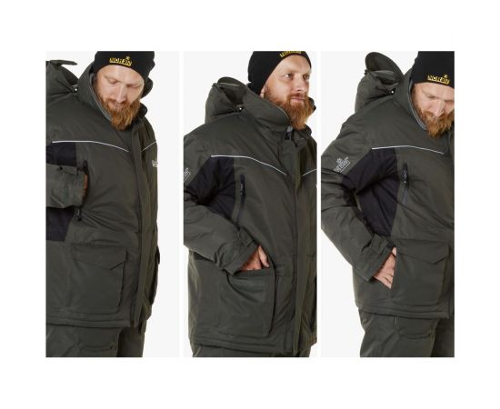 Зимний костюм NORFIN ELEMENT GRAY 03, размер L, 439203-L – изображение 6