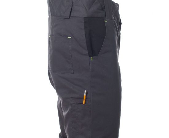 Зимний костюм СПРУТ Корвет куртка/брюки, темно-серый/черный/лимон, р. 44-46/88-92, рост 170-176, 115656 – изображение 6