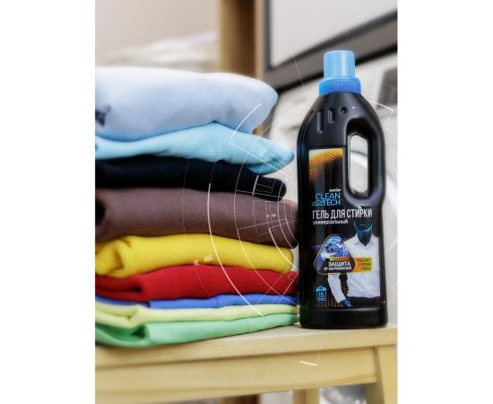 Универсальный гель для стирки SALTON CleanTech с Летучей 750 мл 10 SS022 – изображение 8