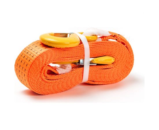 Буксировочный трос ТамбовТехСнаб 3/6 т, 10 м, крюк/крюк 7930124363695 