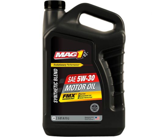 Полусинтетическое моторное масло MAG1 5W-30 Synthetic Blend, 4,73 л MAG62937 