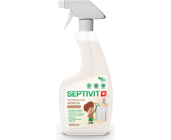 Антипыль, полироль для мебели SEPTIVIT 0,5л 323 