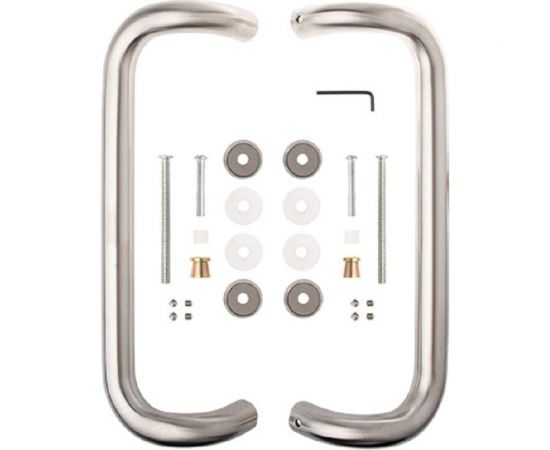 Ручки-скобы AVERS HC-0905-25/300-INOX 33166 