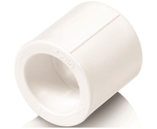 Прямая муфта Blue Ocean полипропиленовая - 160 PPRF/C-160 