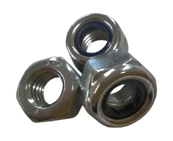 Самоконтрящаяся гайка ZAMETAL М42 8.0 DIN 985 оц. уп. 10 шт ZA519085 