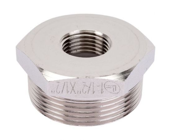 Футорка DOUBLE-LIN резьбовая латунная Н/В 1.1/2" х 1/2" LL6033 (1 1/2"x1/2") 