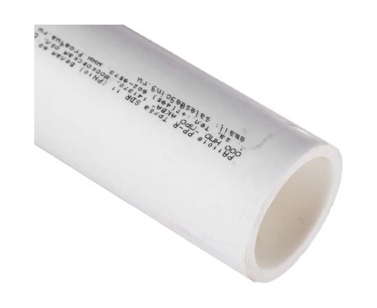 Труба PRO AQUA PP-R SDR 11 PN10 белая d-63 мм 4 м PA11018 