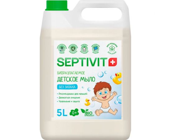 Детское мыло SEPTIVIT ""Без запаха"", 5л 160_5 
