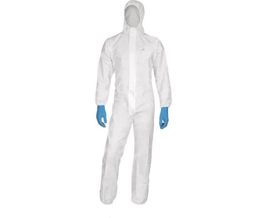 Комбинезон с капюшоном Delta Plus DT115, белый, р. 3XL DT1153X 