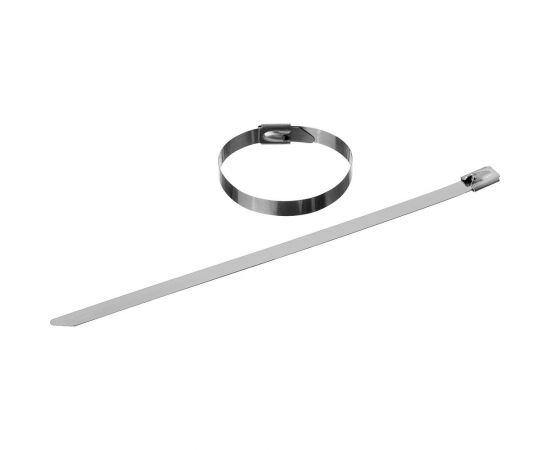 Нержавеющие кабельные стяжки Зубр КС-Н, 4.6 х 300 мм, 50 шт, 30971-46-300 